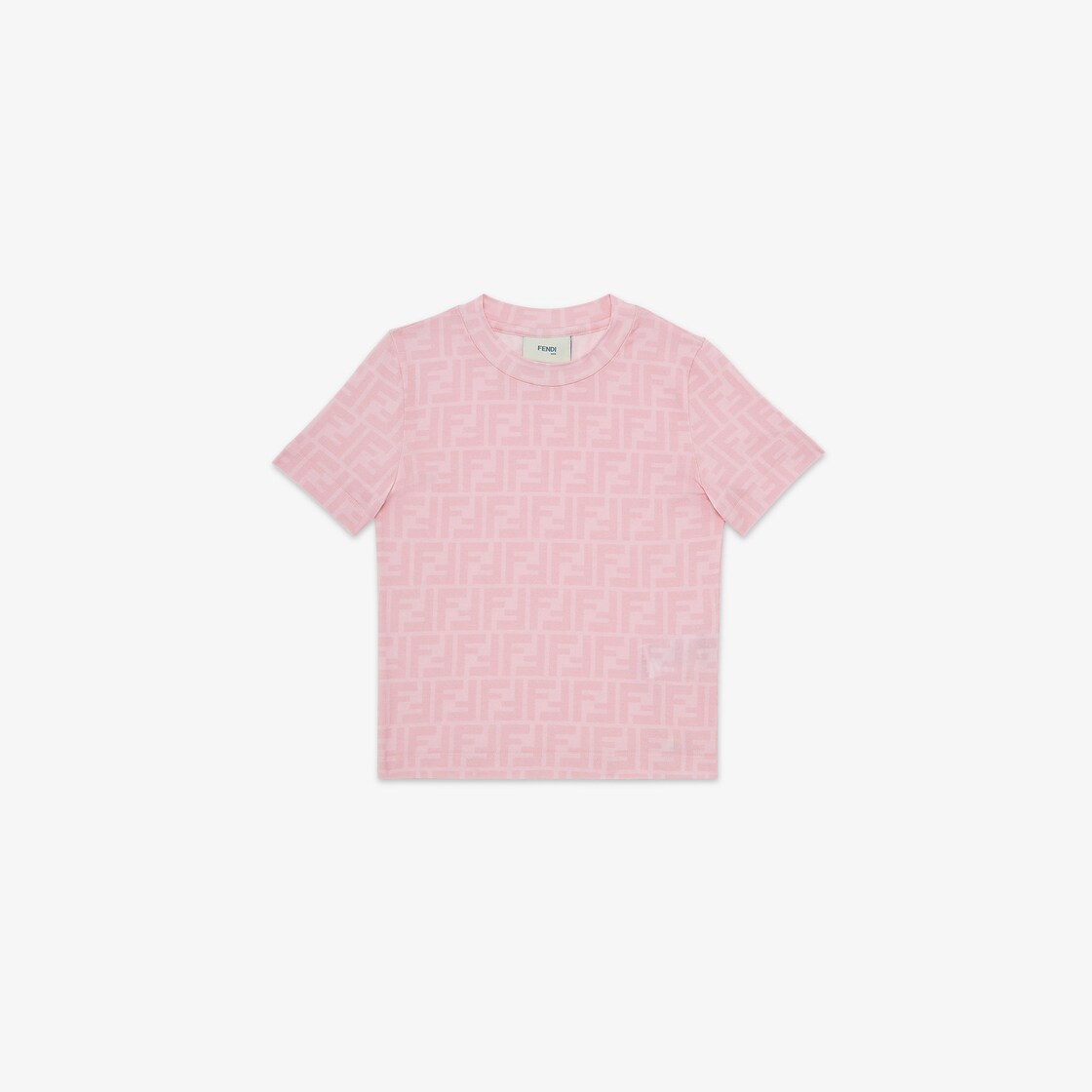 Junior T ShirtPink jersey junior T shirt with logo