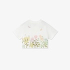 Cropped junior T-shirt