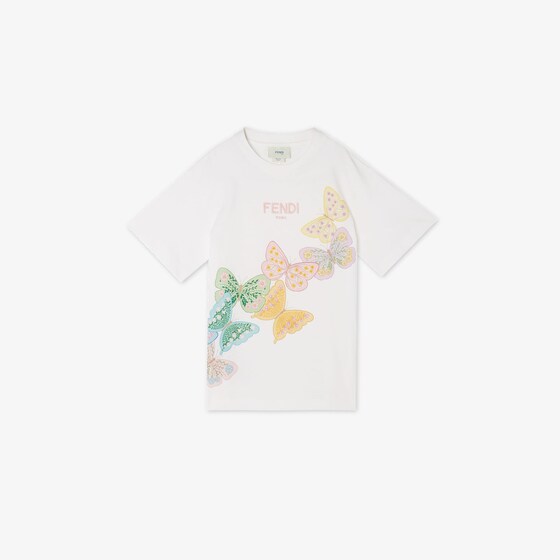 Fendi Junior T-shirt In Multi