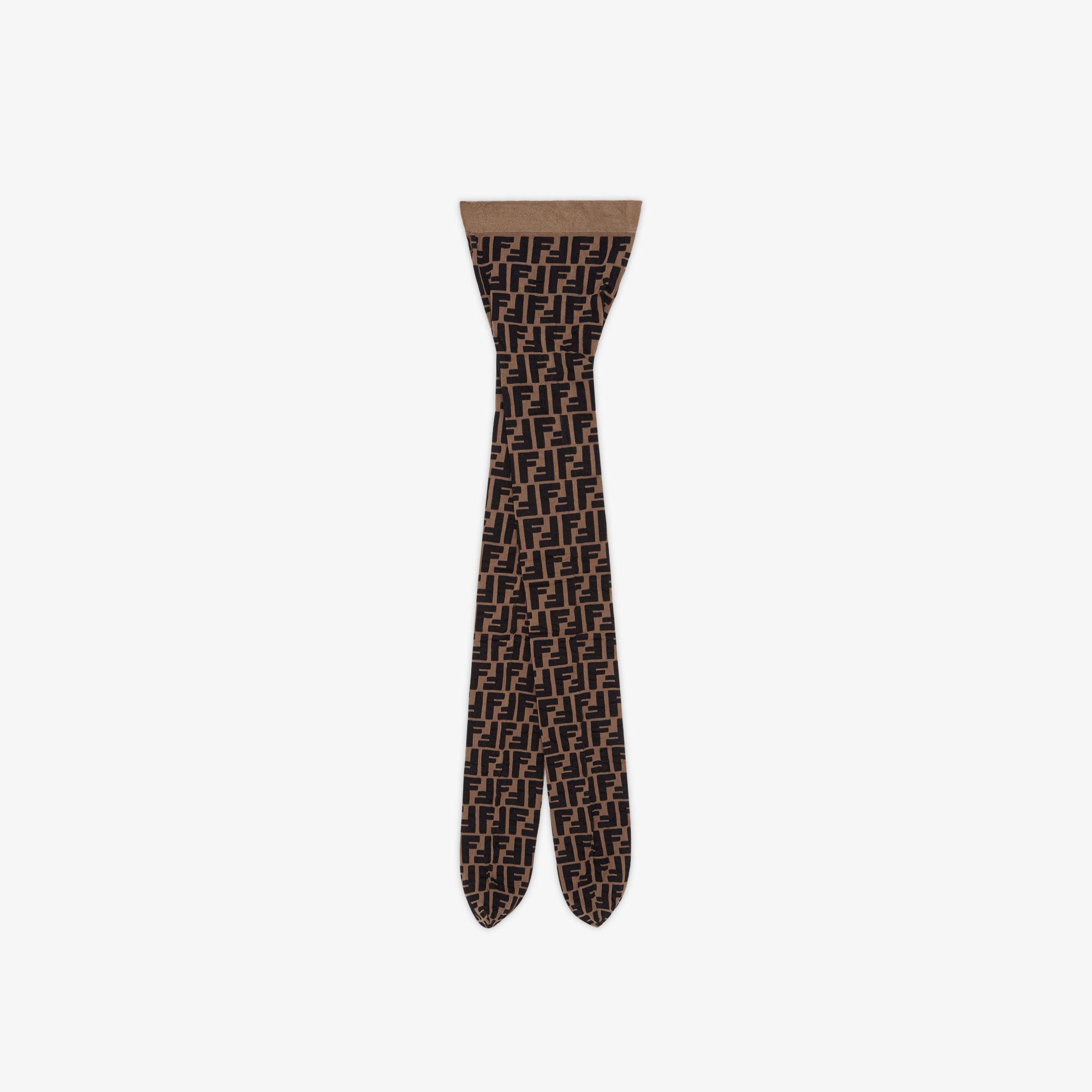 brown fendi stockings