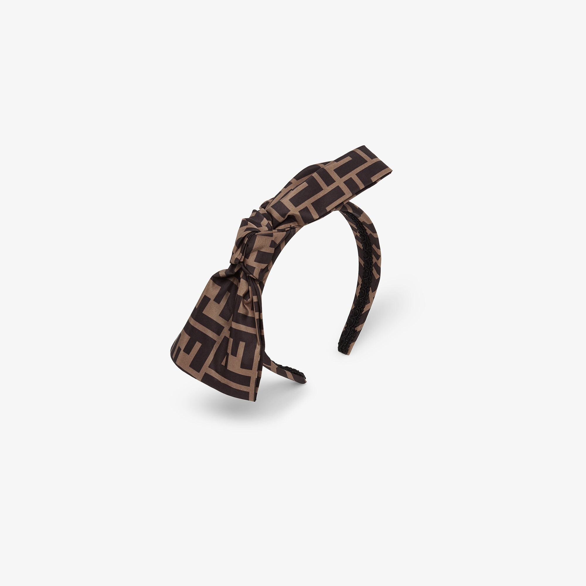 HeadbandJunior nylon headband with Fendi logo