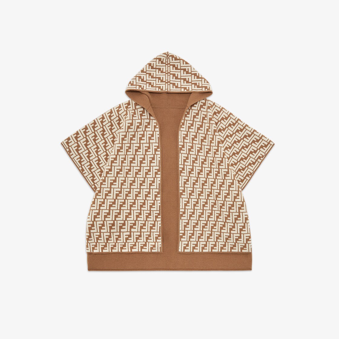 Jersey junior cape Fabric Beige | Fendi Jersey junior cape Fabric Beige | Fendi