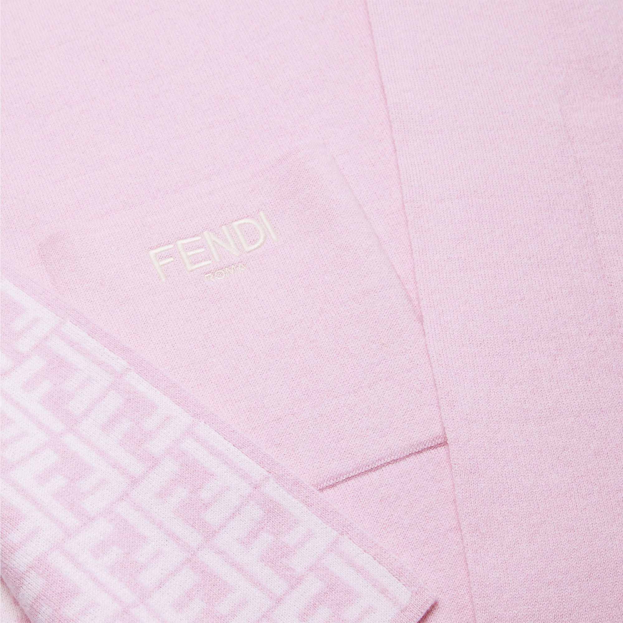 ジャケット FENDI Light-Pink Cotton Blend K-Way Top Cotton Pink | Fendi