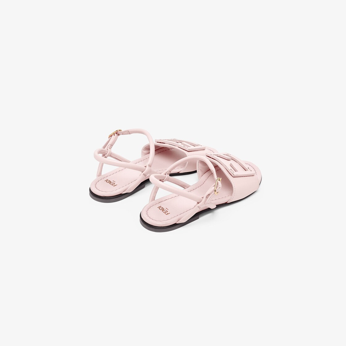 Fendi sandals pink hot sale