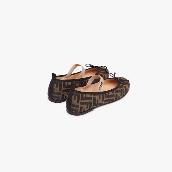 Fendi Junior Ballet Flats | Thumbnail 3