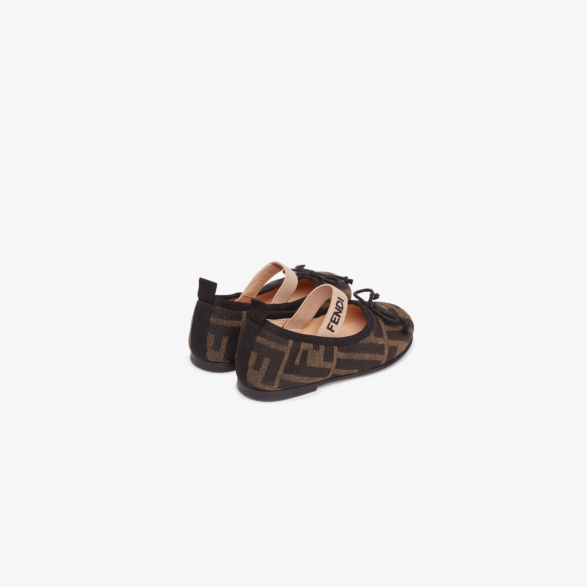 Junior Ballerinas - Brown | FENDI US