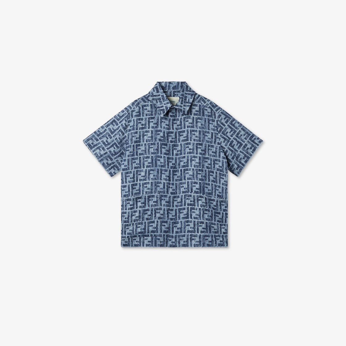 Junior shirt Linen junior shirt Blue - Image 1/3