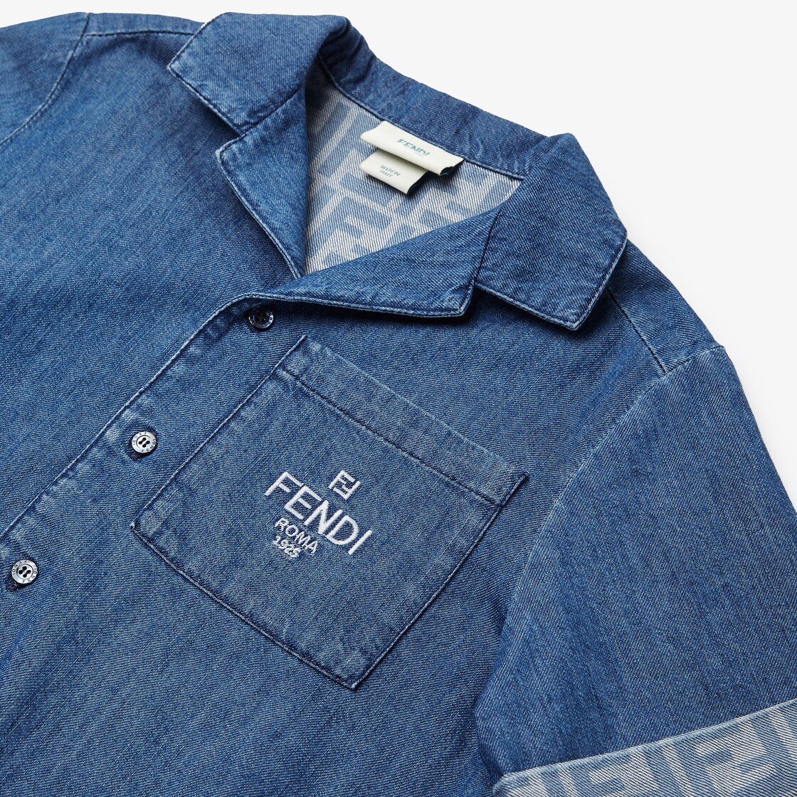 Junior denim shirt