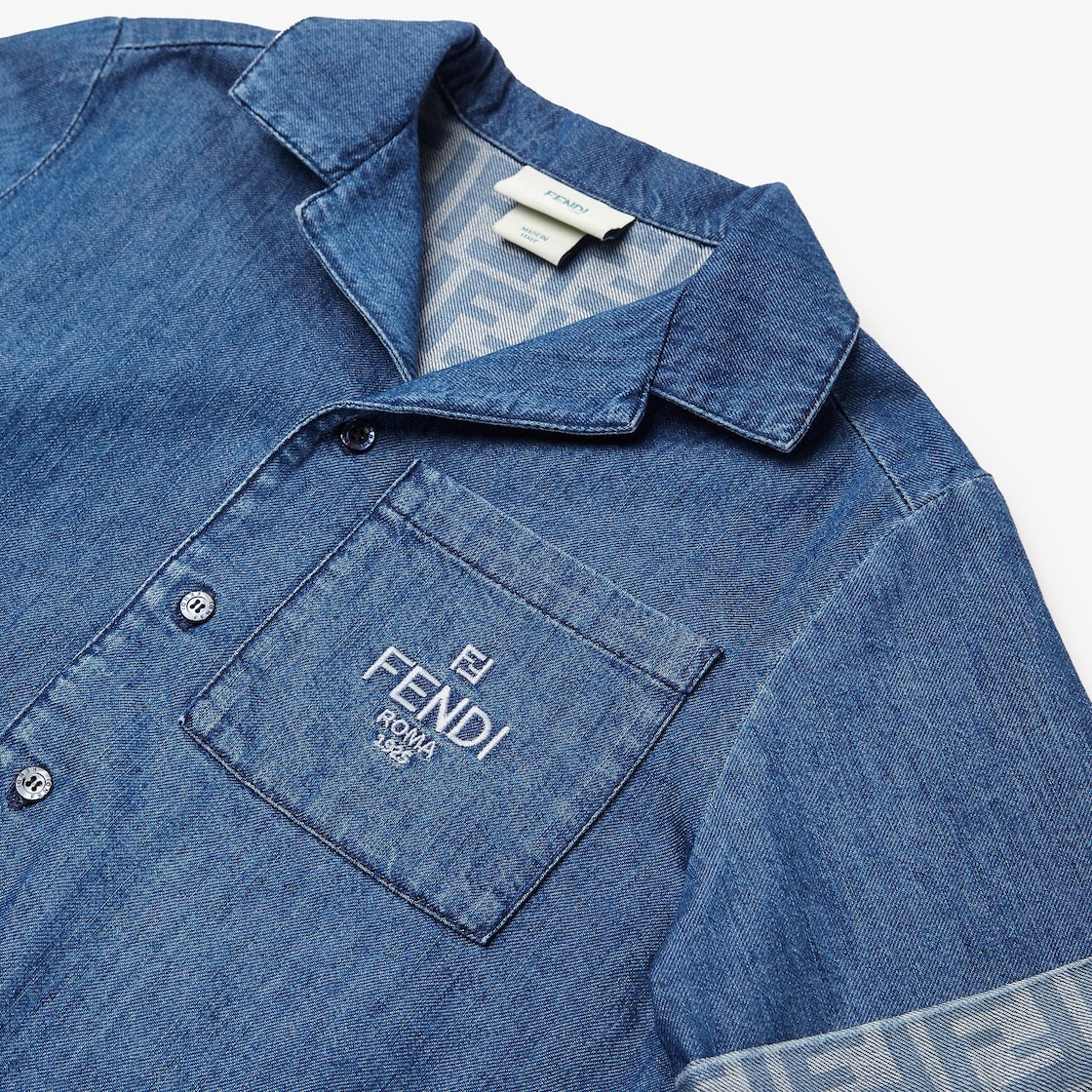 Junior denim shirt