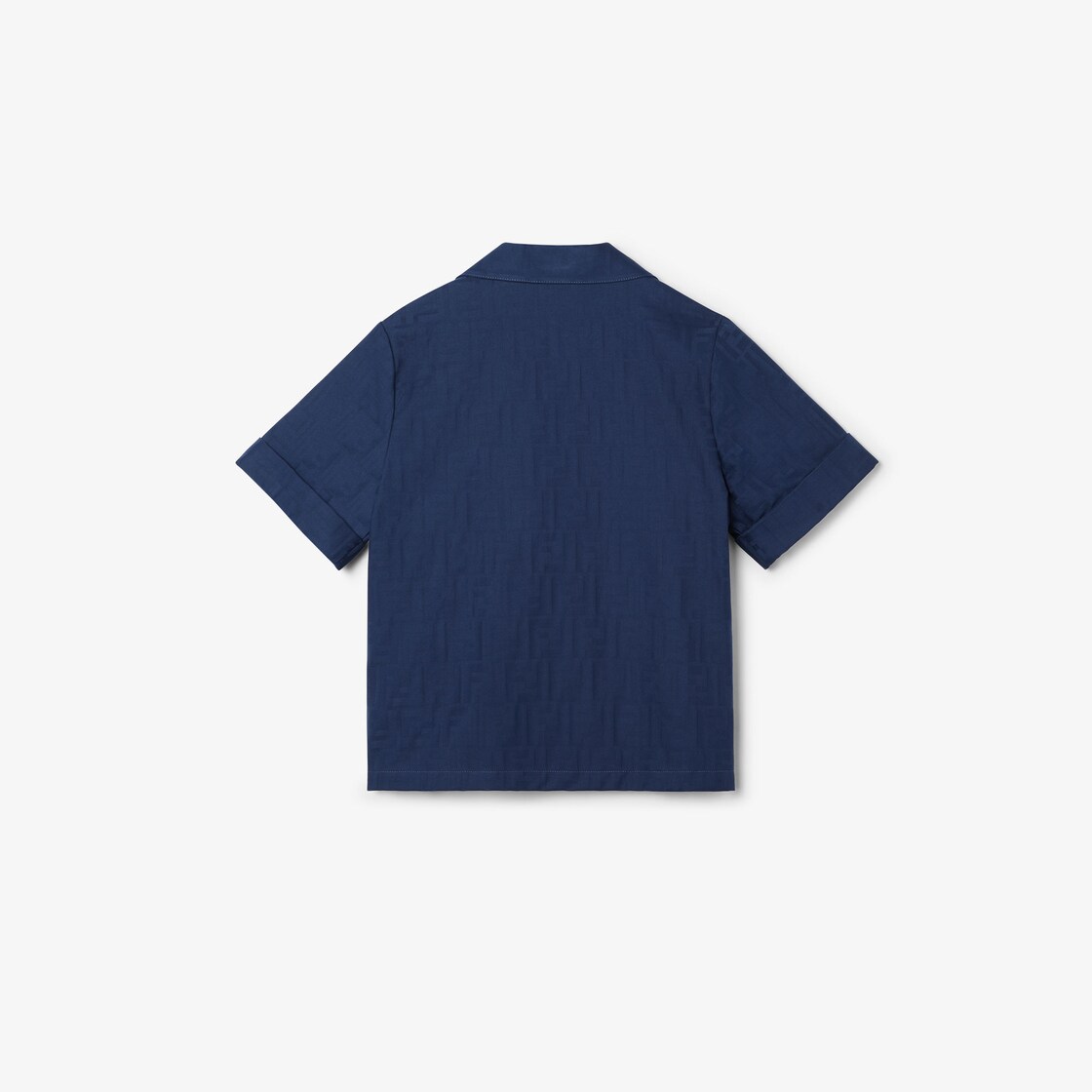 Junior shirt Jacquard cotton junior shirt Blue - Image 2/3