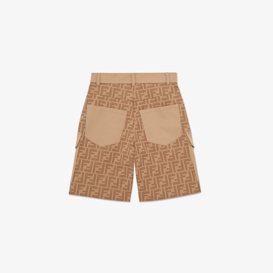 Junior Bermudas Beige stretch gabardine junior Bermudas Beige - Image 2/3