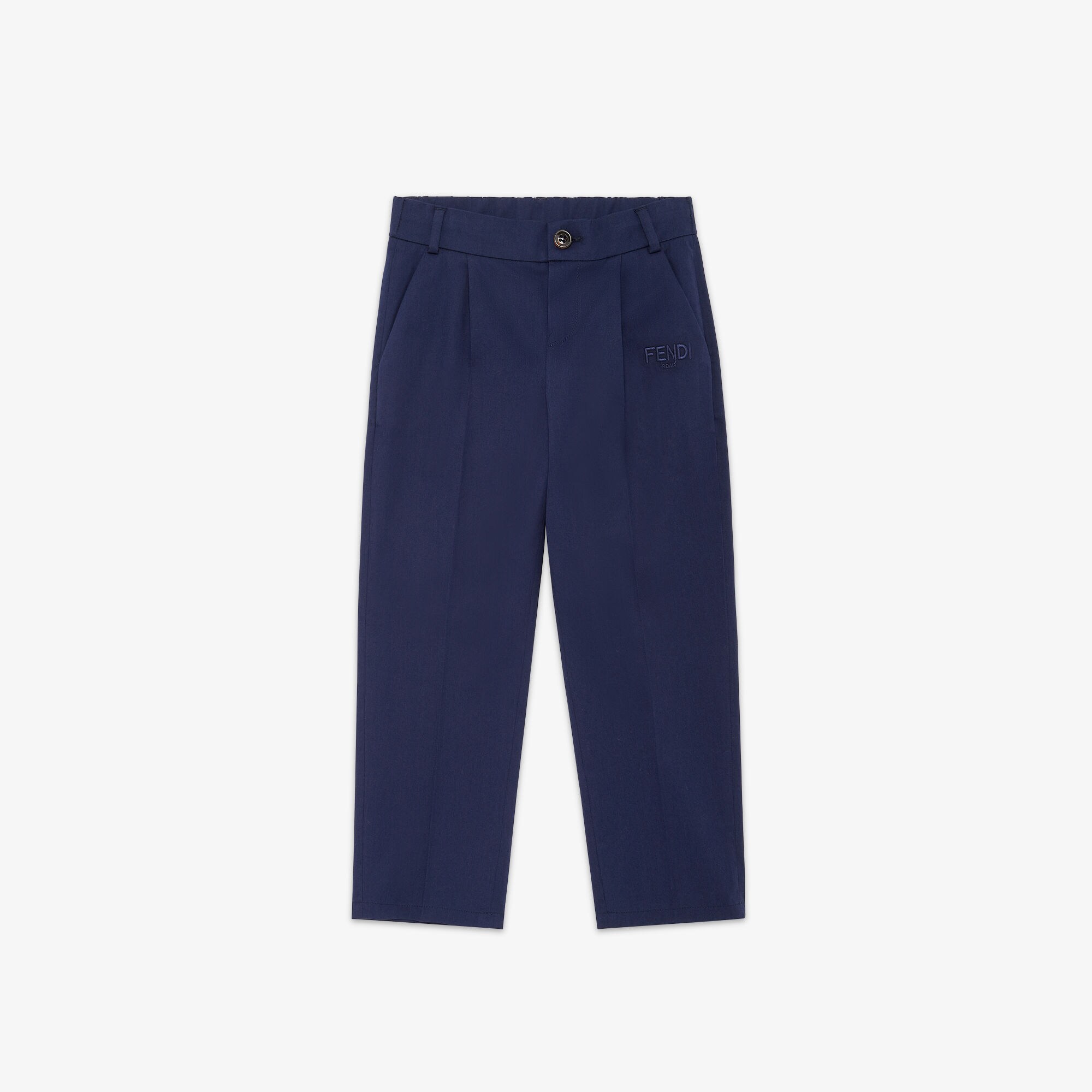 Junior Trousers Cotton Blue | Fendi