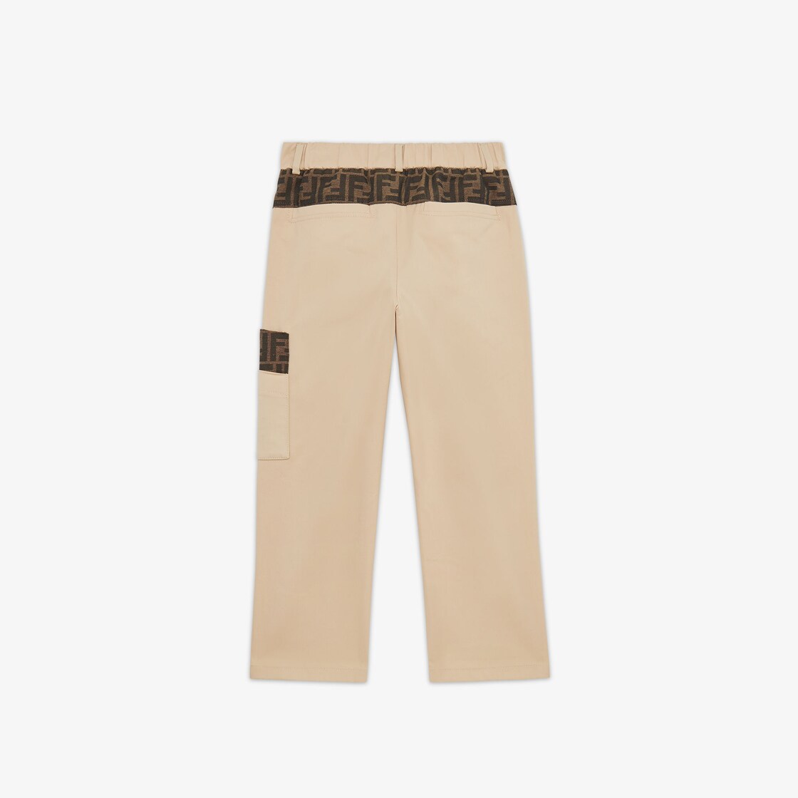 Junior trousers Stretch gabardine junior trousers Beige - Image 2/3