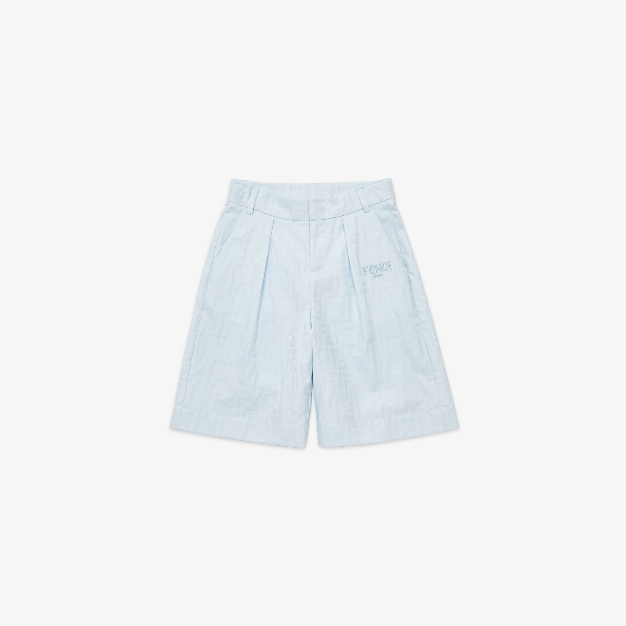 ハーフ・ショートパンツ Fendi White Stretch Denim Bermuda Shorts Shop Men's Designer White Denim & Trousers | FENDI US