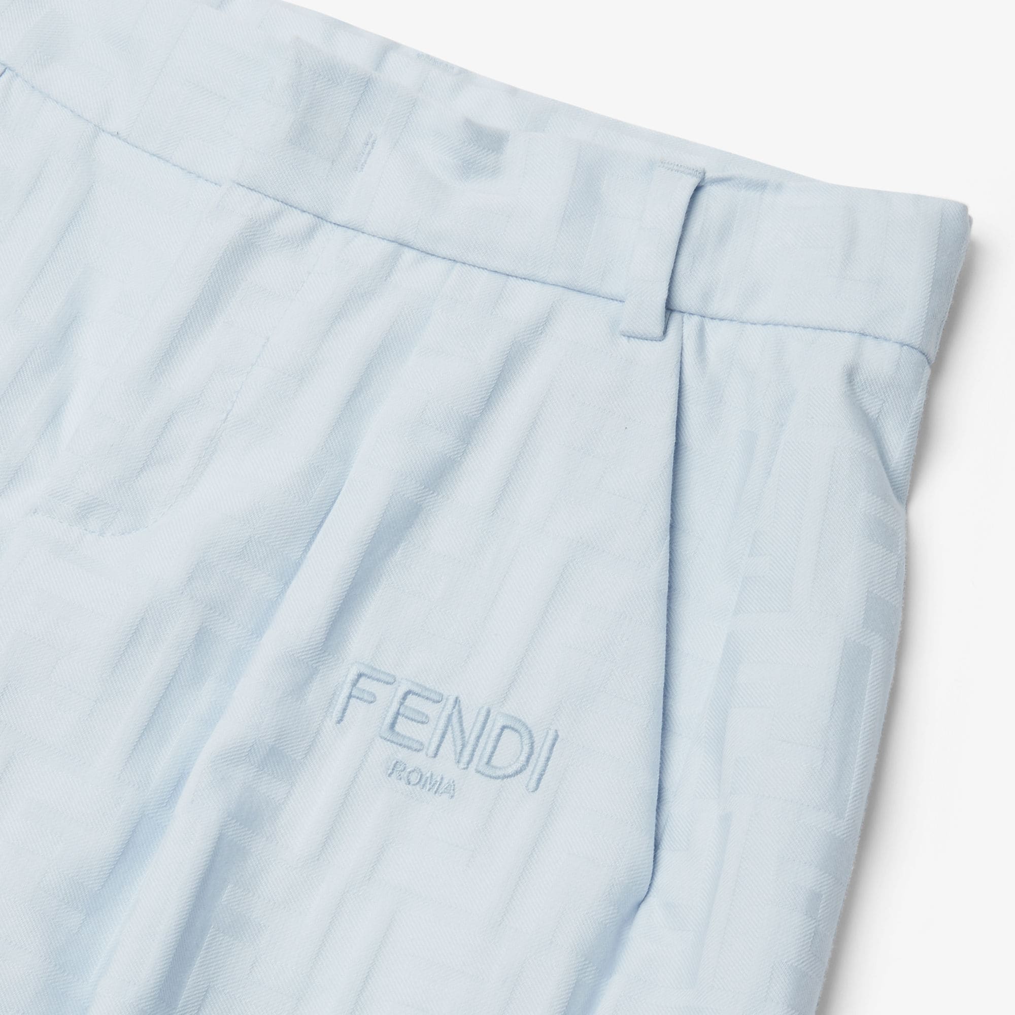 Junior Bermuda shorts Cotton Light blue | Fendi