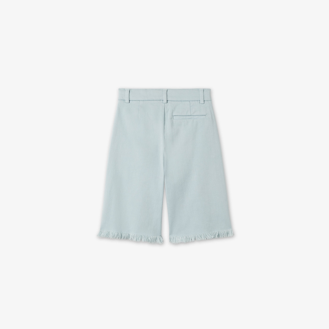 Junior Bermuda shorts Cotton denim junior Bermuda shorts Light blue - Image 2/3