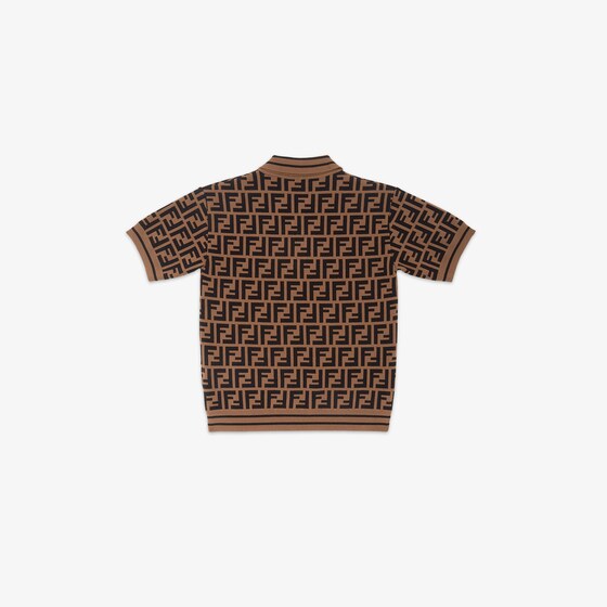 Fendi Junior Knit Polo Shirt | Thumbnail 2