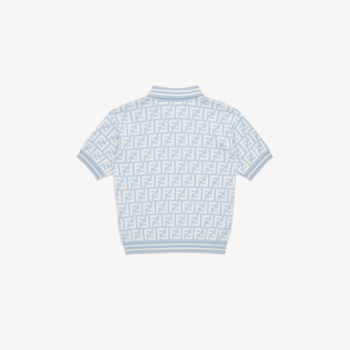 Junior jersey polo shirt Cotton Light blue - Image 2/3