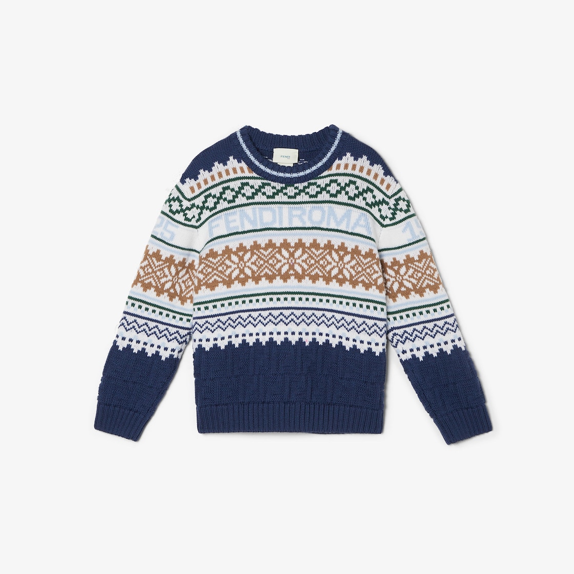 Junior crew-neck sweater