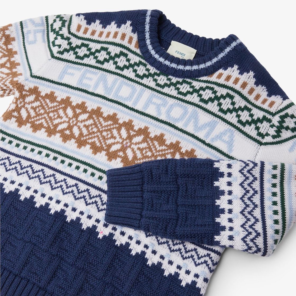 Junior crew-neck sweater