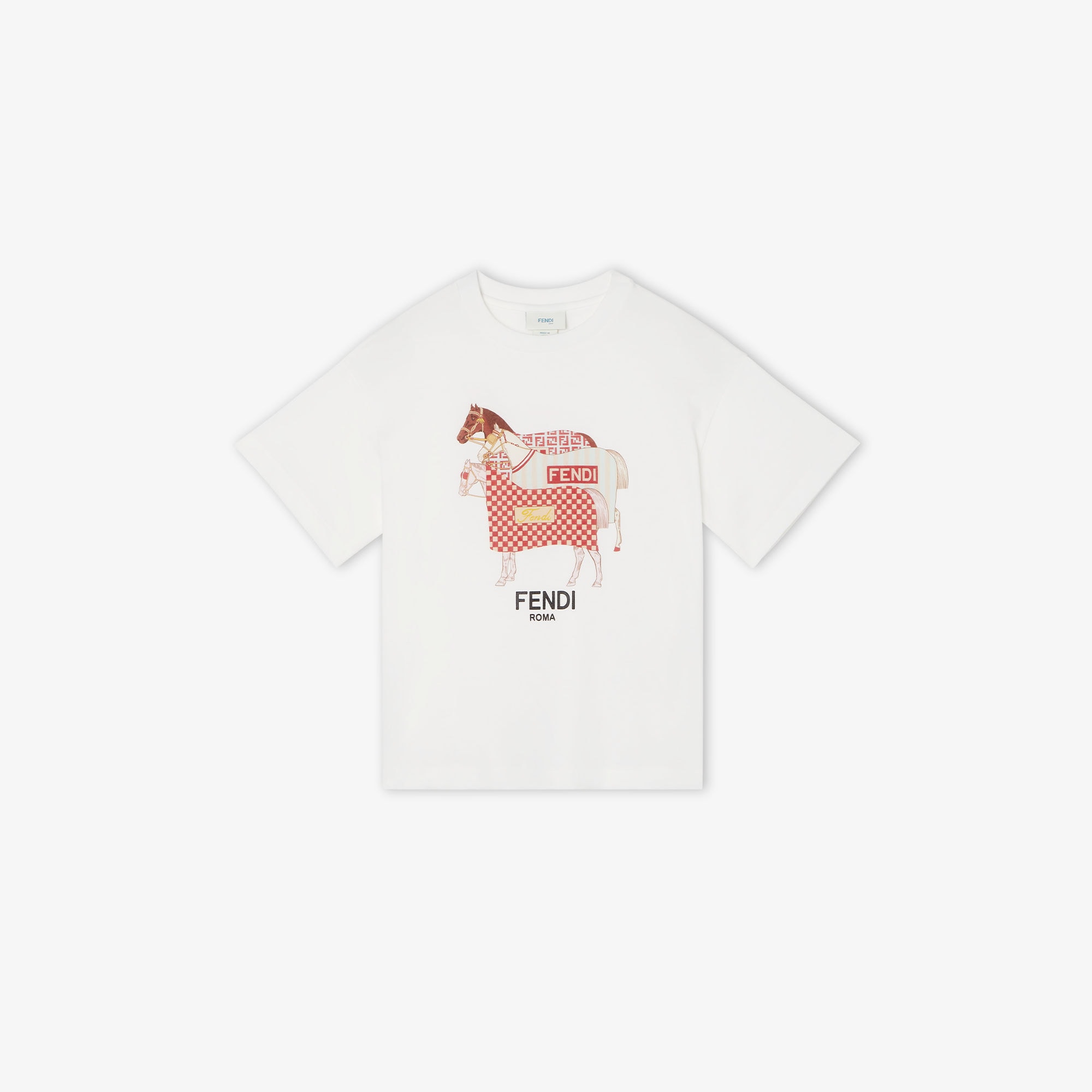 Junior T-shirt Cotton White | Fendi