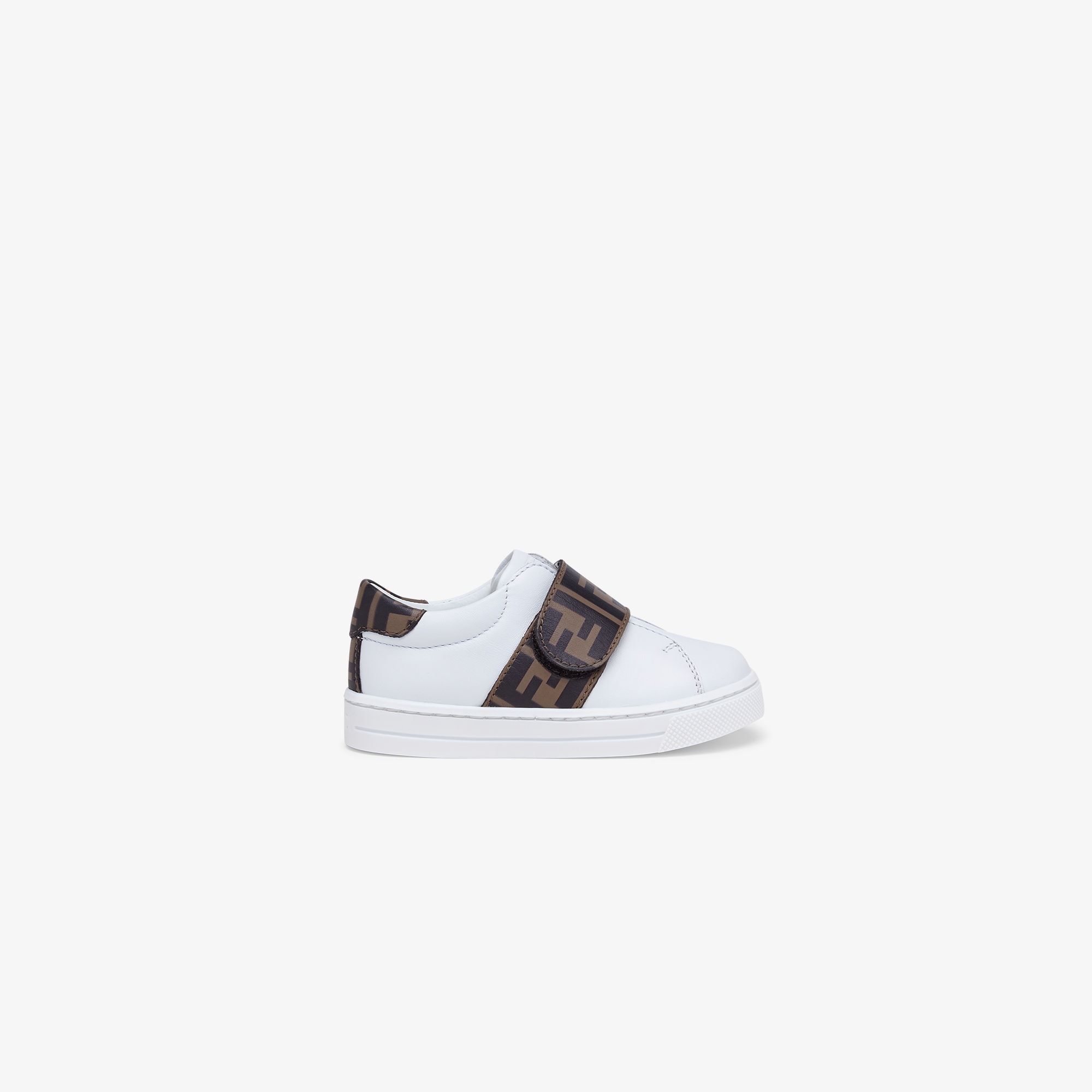 Fendi Metallic child’s deals slip on sneaker 30