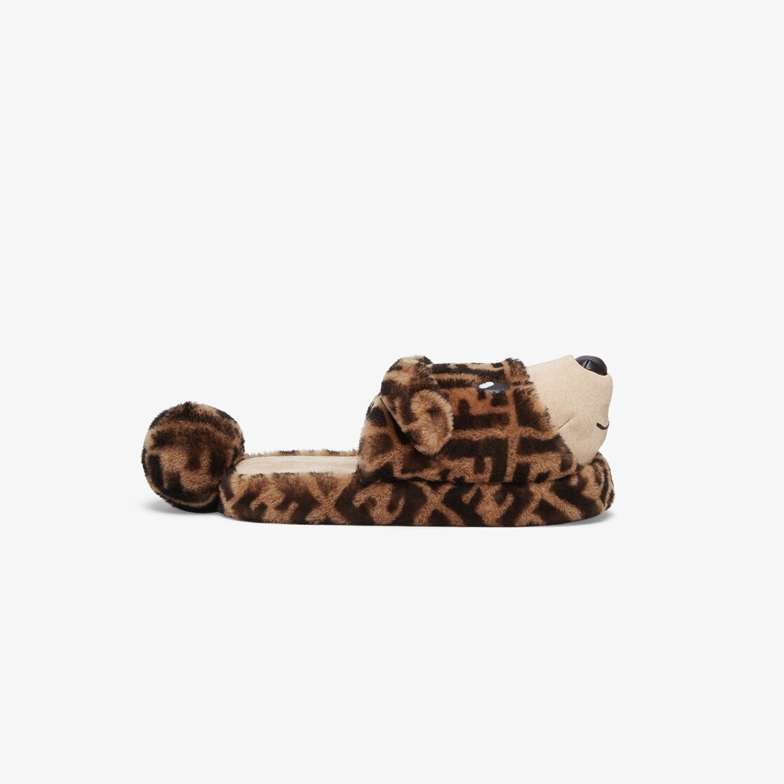 fendi furry slippers