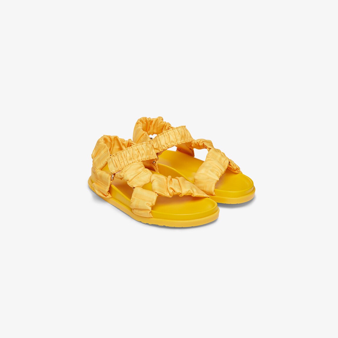 Junior Sandals Yellow fabric junior sandals Yellow - Image 2/3