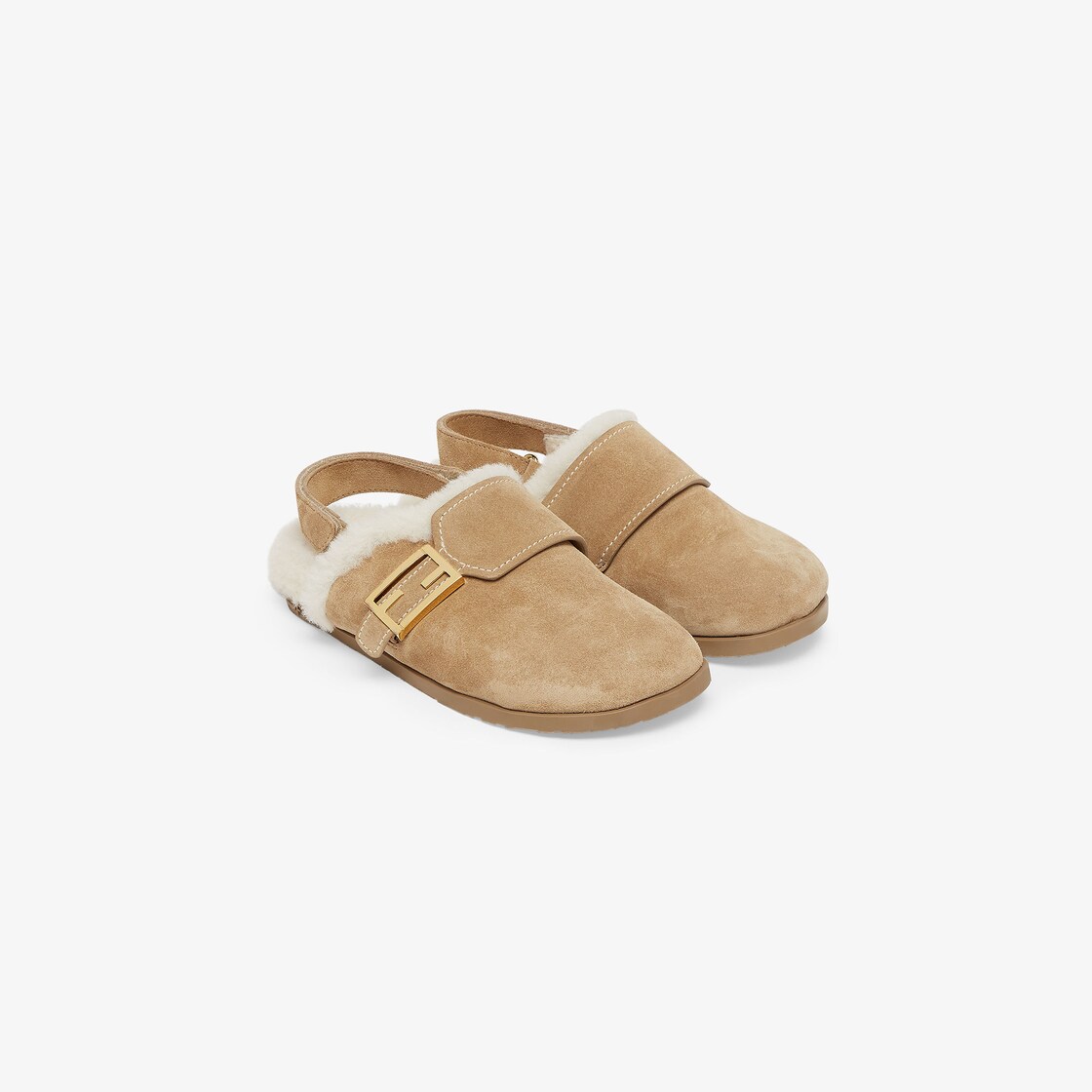 Junior sabots Sheepskin junior sabots Beige - Image 2/3