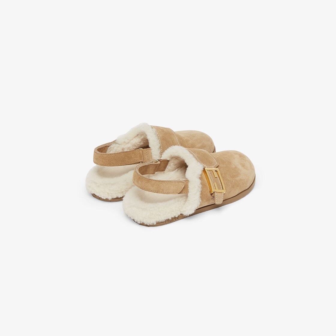 Junior sabots Sheepskin junior sabots Beige - Image 3/3