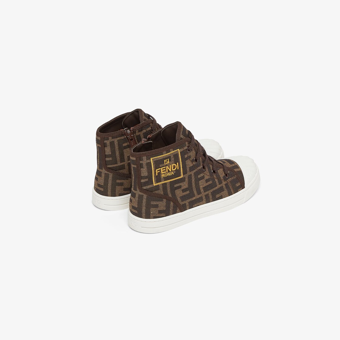 Junior Sneakers Tobacco jacquard junior sneakers Brown - Image 3/3