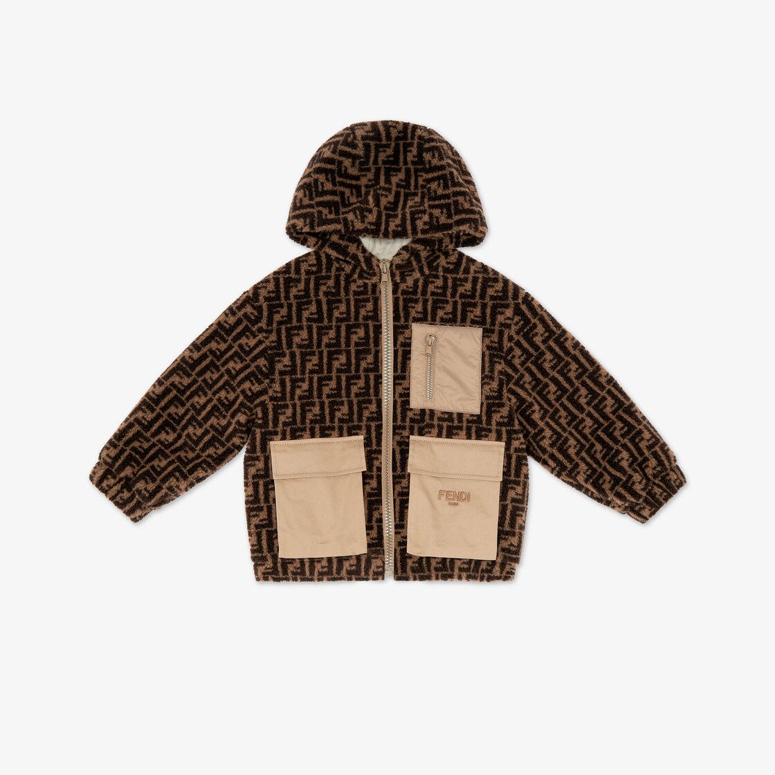 Teddy Bear Fleece Zip-Up Jacket – Aubrey's Aesthetics