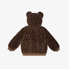 Bomber per bambini in shearling