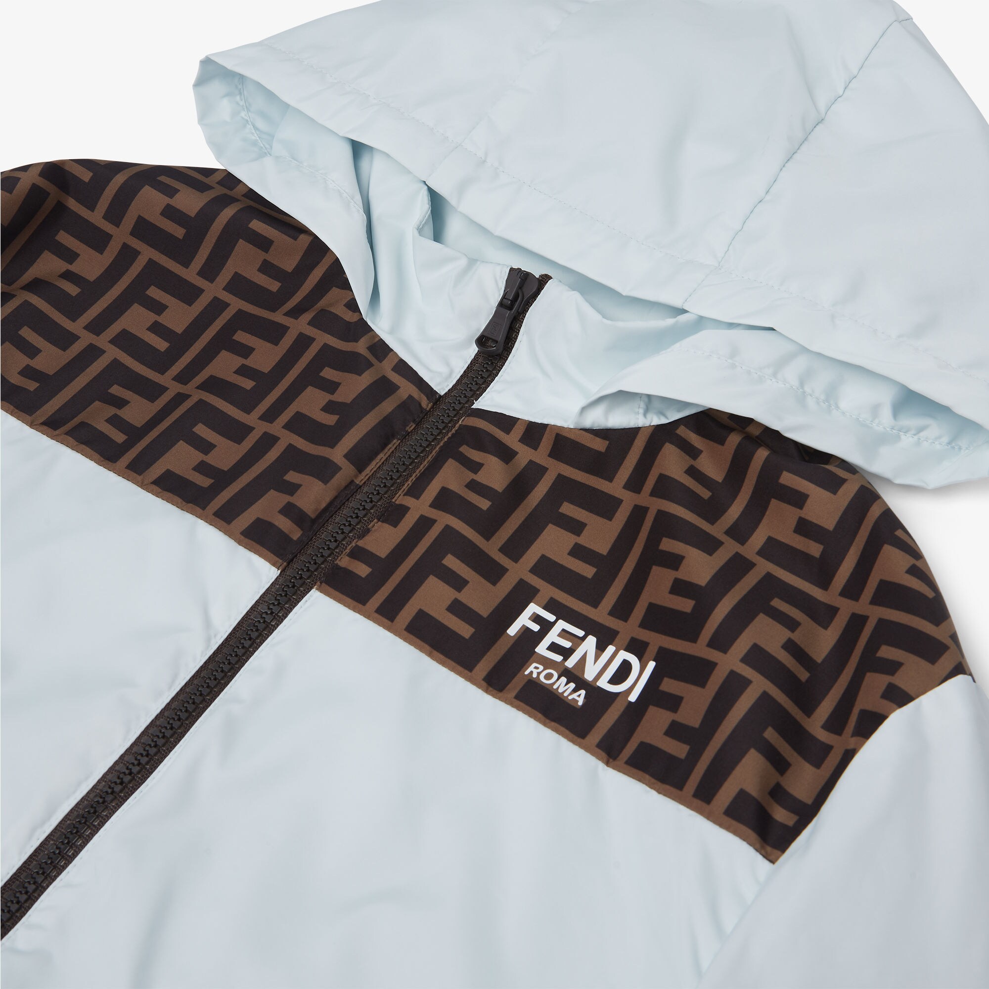 ジュニア ジャケット ファブリック ライトブルー | Fendi