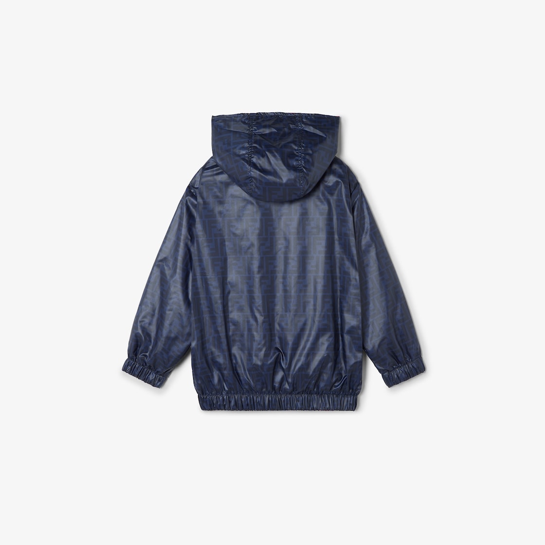 Junior windbreaker jacket Reversible light blue nylon junior windbreaker jacket Light blue - Image 2/4