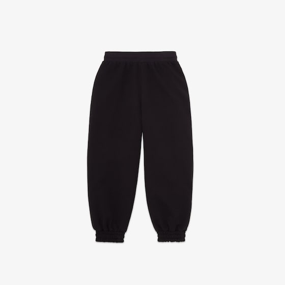 Fendi Junior Trousers In Black