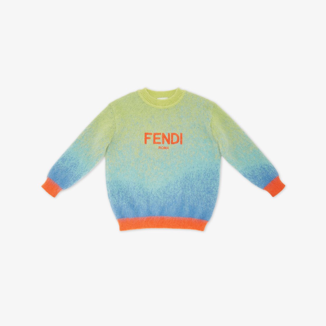 Junior Pullover - Multicolour mohair pullover | Fendi