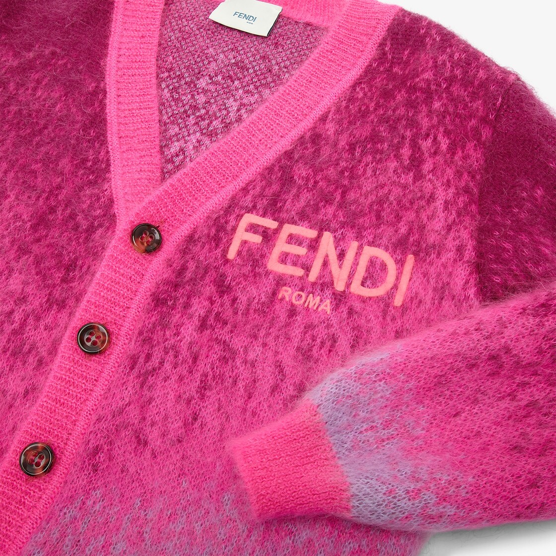 Junior Knit Top , Purple, Size 12_- Fendi