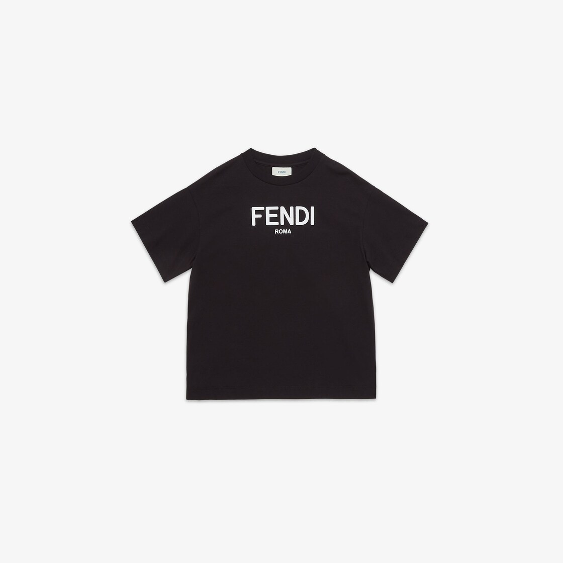 Junior T Shirt Black jersey junior T shirt Fendi