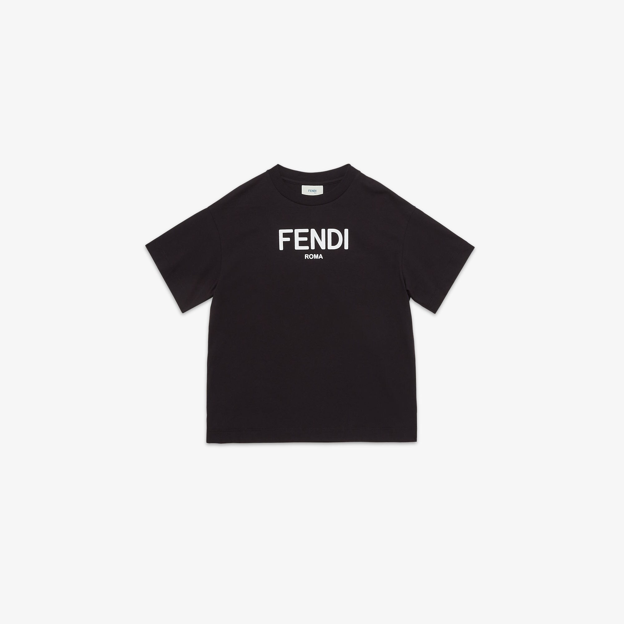 Fendi Kids Teddy bear-print Cotton T-shirt | White | FARFETCH