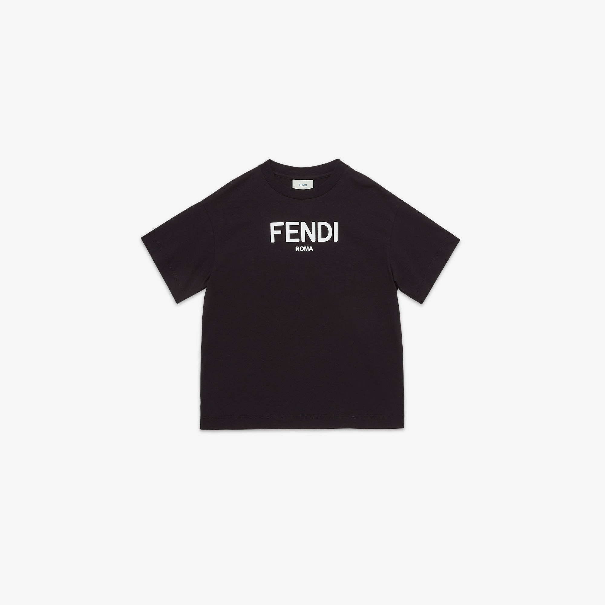 Junior T-Shirt Fabric Black | Fendi Junior T-Shirt Fabric Black | Fendi