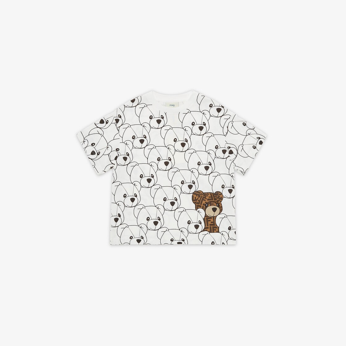 Junior fendi shop t shirt