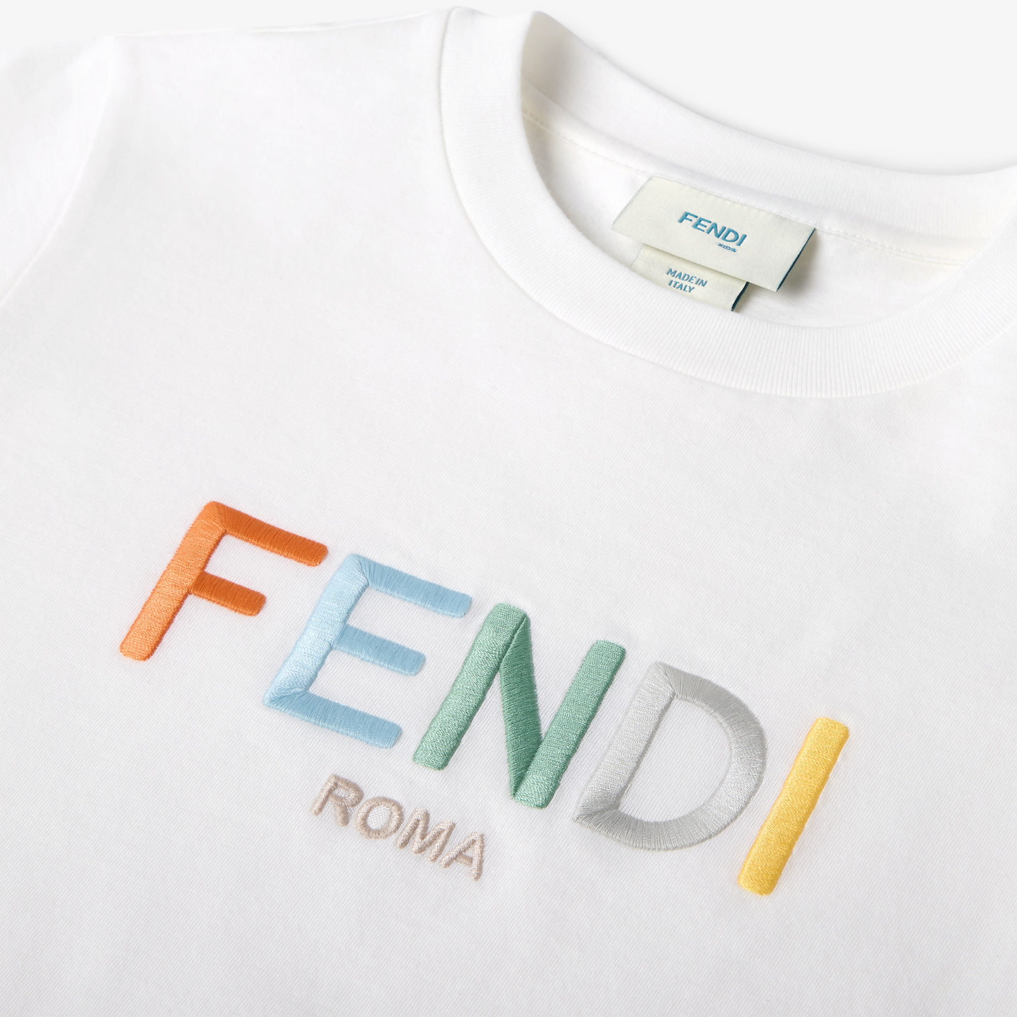 ジュニア Tシャツ コットン ホワイト | Fendi