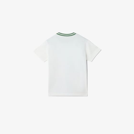 Fendi Junior cotton interlock T-shirt with oversized multicolour | Thumbnail 2