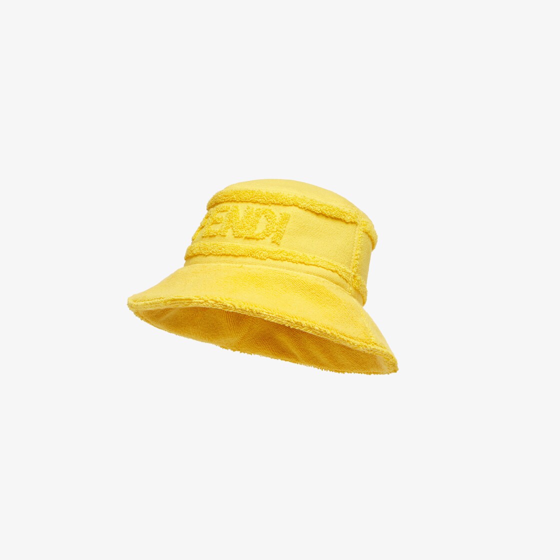 Terry cloche hat Cotton Yellow - Image 1/3