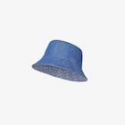 Denim junior cloche hat