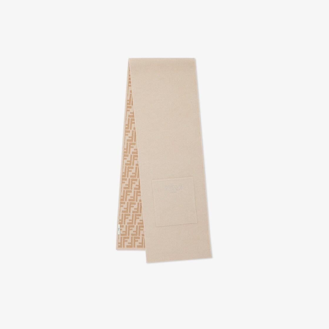 Knit junior scarf Wool Beige - Image 1/3