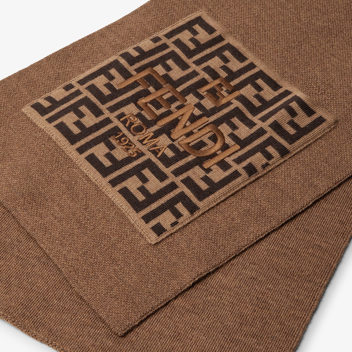 Junior scarf Wool Brown - Image 3/3