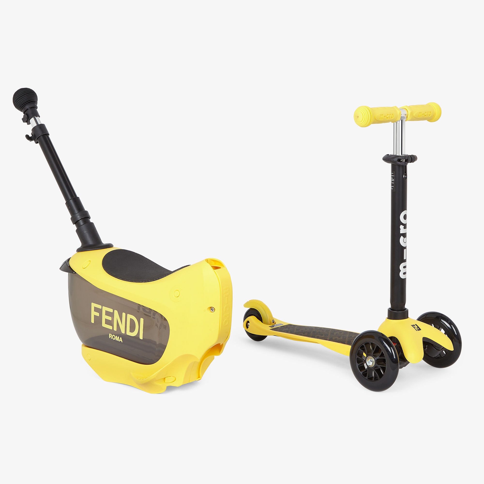 FENDI キッズ キックスクーター イエロー FENDI キッズ キックスクーター イエロー FENDI キッズ キック