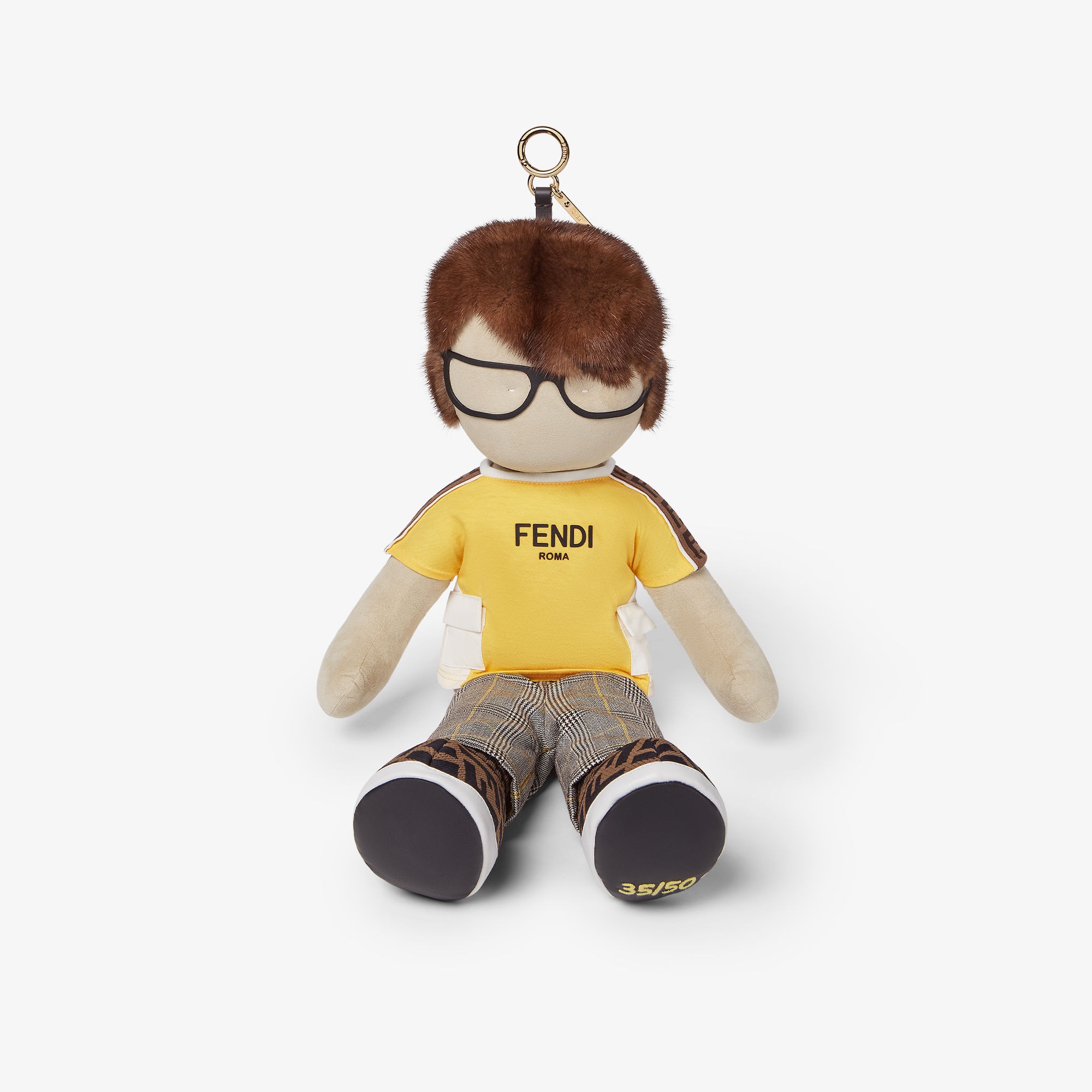 東*雲様 fendi トップス トップス シルク ブラウン | Fendi